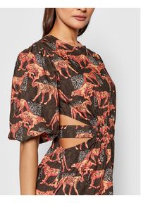 Remain Sukienka letnia Ferna RM685 Kolorowy Regular Fit. Materiał: bawełna. Wzór: kolorowy. Sezon: lato #2