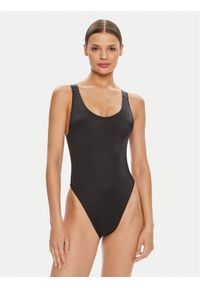 Calvin Klein Swimwear Strój kąpielowy KW0KW01599 Czarny. Kolor: czarny. Materiał: syntetyk