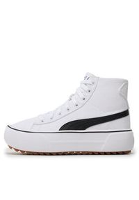 Puma Sneakersy Kaia Mid Cv 384409 01 Biały. Kolor: biały. Materiał: materiał