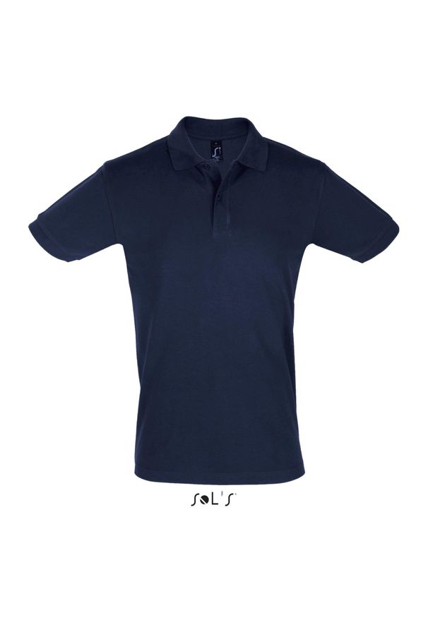 SOL'S - Polo Sol's Perfect. Typ kołnierza: polo. Kolor: niebieski. Styl: elegancki