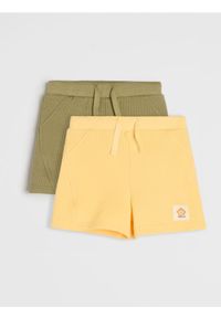 Sinsay - Bawełniane szorty 2 pack - Inny. Materiał: bawełna #1