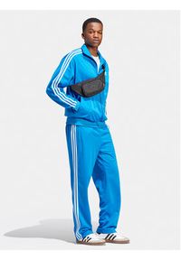 Adidas - adidas Bluza adicolor Classics IJ7059 Niebieski Loose Fit. Kolor: niebieski. Materiał: syntetyk #7