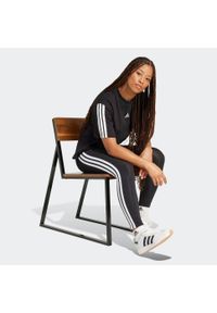 Adidas - Legginsy fitness damskie ADIDAS. Kolor: czarny. Materiał: bawełna, włókno, materiał. Sport: fitness #2