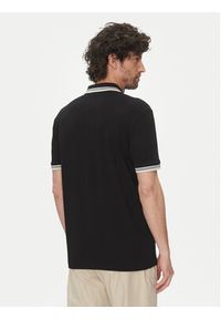 BOSS Polo Paddy 50469055 Czarny Regular Fit. Typ kołnierza: polo. Kolor: czarny. Materiał: bawełna