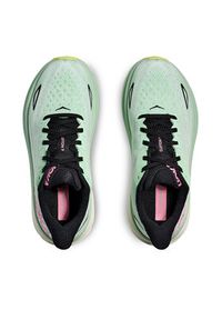HOKA - Hoka Buty do biegania Clifton 9 1127896 Zielony. Kolor: zielony. Materiał: materiał