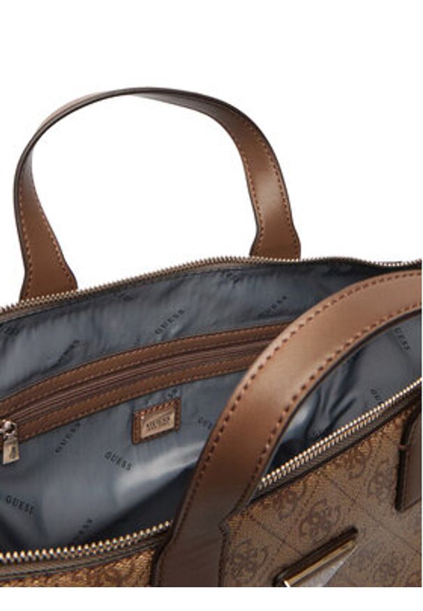 Guess Torebka Follie Travel TWLB96 76019 Beżowy. Kolor: beżowy. Materiał: skórzane