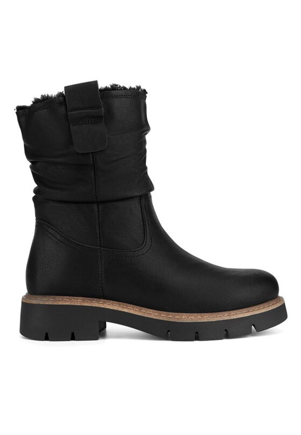 Clara Barson Botki CEO-WS6329-02 Czarny. Kolor: czarny. Materiał: materiał