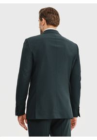 Pako Lorente - PAKO LORENTE – Wełniana marynarka garniturowa w kolorze zielonym. Okazja: na spotkanie biznesowe. Kolor: zielony. Materiał: wełna. Wzór: gładki. Styl: biznesowy #5