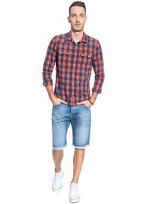 Lee - SPODENKI LEE 5 POCKET SHORT WASHED LUTHER L73EGAPE 112120423. Materiał: jeans #7