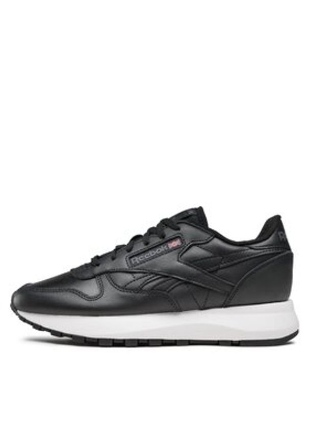 Reebok Sneakersy Classic Leather GW9704 Czarny. Kolor: czarny. Materiał: skóra. Model: Reebok Classic