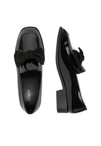 DeeZee Loafersy SQ873-1 Czarny. Kolor: czarny. Materiał: skóra #4