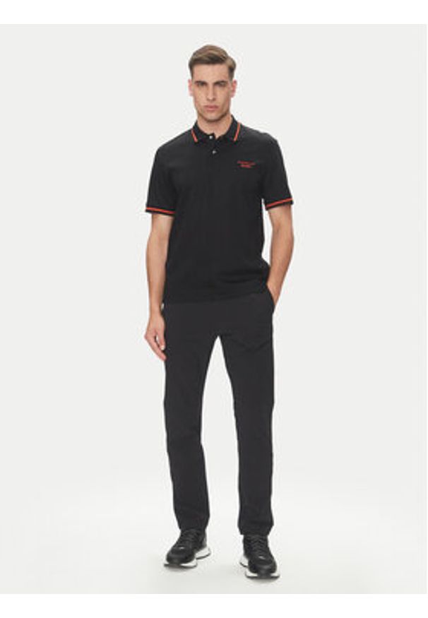 BOSS Polo C-Parris 197 50543257 Czarny Regular Fit. Typ kołnierza: polo. Kolor: czarny. Materiał: bawełna