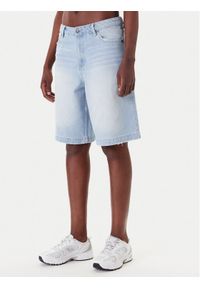 Karl Kani Szorty jeansowe PD00005506 Niebieski Loose Fit. Kolor: niebieski. Materiał: bawełna