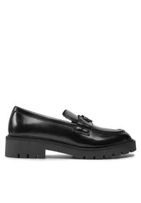 Calvin Klein Jeans Loafersy Combat Loafer Mg Mtl YW0YW01503 Czarny. Kolor: czarny