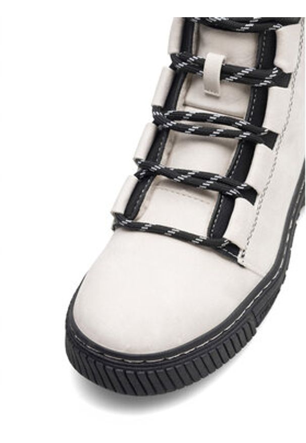 Mustang Trzewiki 1436-605 Biały. Kolor: biały. Materiał: materiał