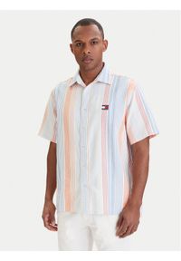 Tommy Jeans Koszula DM0DM22789 Kolorowy Relaxed Fit. Materiał: bawełna. Wzór: kolorowy #1