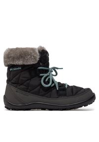 columbia - Columbia Śniegowce Youth Minx Shorty Omni-Heat Waterproof BY1334 Czarny. Kolor: czarny. Materiał: skóra #1