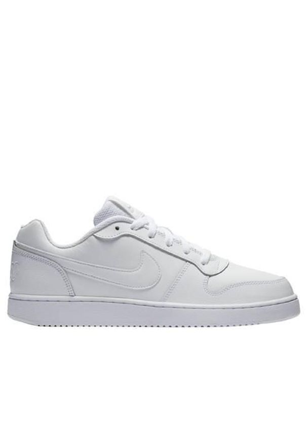 Buty do chodzenia męskie Nike Ebernon Low. Zapięcie: sznurówki. Kolor: biały. Materiał: tkanina, skóra, syntetyk, materiał. Szerokość cholewki: normalna. Sport: turystyka piesza