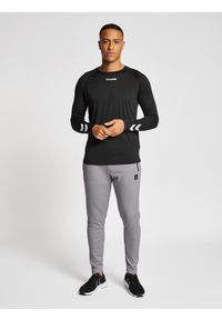 Jogging Hummel MT Interval. Kolor: szary. Materiał: dresówka. Sport: bieganie