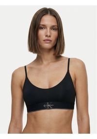 Calvin Klein Underwear Biustonosz top LV00QF8814 Czarny. Kolor: czarny. Materiał: syntetyk #1