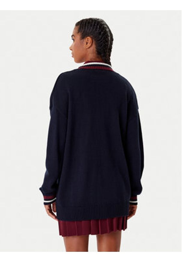 Guess Kardigan V5BR00 Z1152 Granatowy Regular Fit. Kolor: niebieski. Materiał: akryl