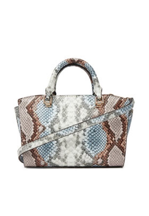 Guess Torebka Queensland Mini HWKG96 55760 Kolorowy. Wzór: kolorowy. Materiał: skórzane