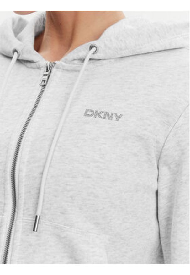 DKNY Bluza DP5J9588 Szary Regular Fit. Kolor: szary. Materiał: bawełna