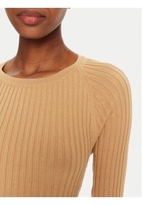 BARDOT - Bardot Sukienka dzianinowa 59510DB Żółty Slim Fit. Kolor: żółty. Materiał: syntetyk