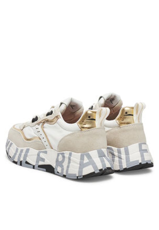 Voile Blanche Sneakersy Club105 0012017475.08.1N03 Biały. Kolor: biały. Materiał: materiał