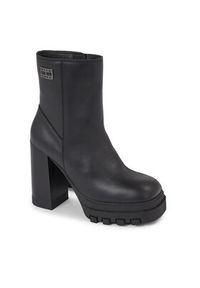 Tommy Jeans Botki Tjw High Heel Ankle EN0EN02256 Czarny. Kolor: czarny. Materiał: skóra #3