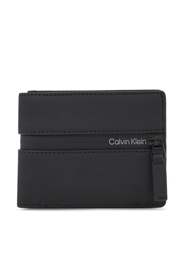 Portfel męski Calvin Klein. Kolor: czarny