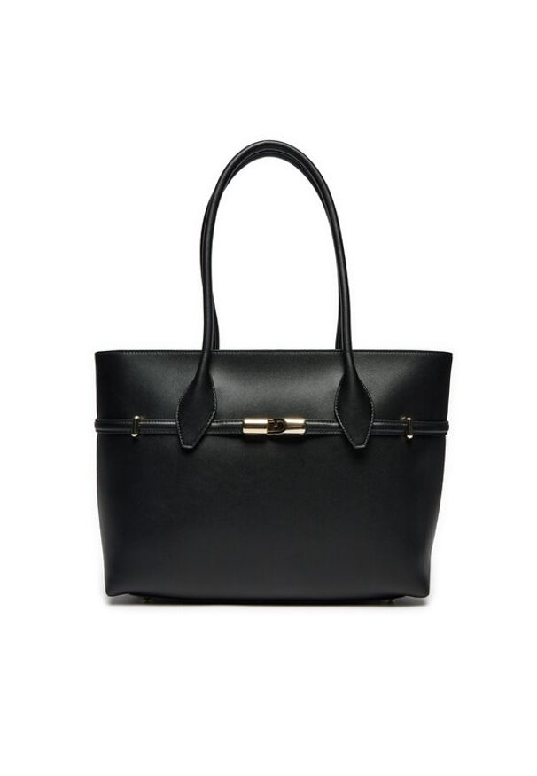 Furla Torebka Goccia Nera WB01497 BX3104 O6000 Czarny. Kolor: czarny. Materiał: skórzane