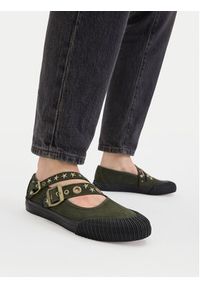 Vans Półbuty Mary Jane Straps VN000D9AOLV1 Zielony. Kolor: zielony. Materiał: zamsz, skóra #3