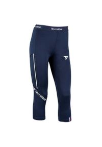 TECNIFIBRE - Legginsy Tecnifibre 3/4 Perf Tight marine S. Kolor: biały, niebieski, wielokolorowy. Sport: tenis