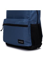 Wittchen - Plecak basic duży granatowy. Kolor: niebieski. Materiał: poliester. Styl: casual #5