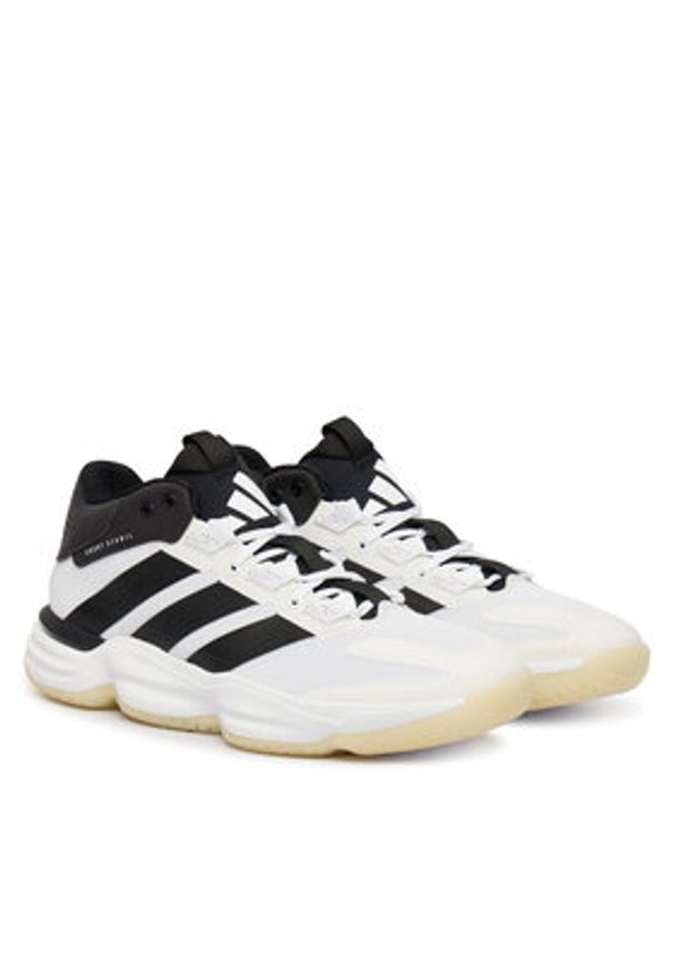 Adidas - adidas Buty halowe Court Stabil KJ1559 Biały. Kolor: biały. Materiał: materiał