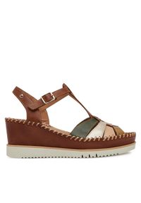 Pikolinos Sandały W3Z-1836C1 Brązowy. Kolor: brązowy. Materiał: skóra #1