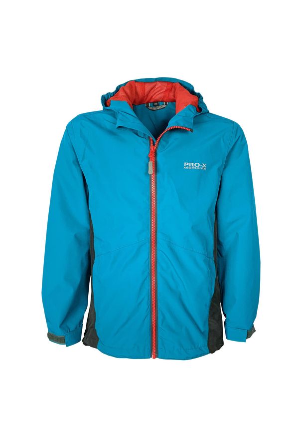 PRO-X ELEMENTS - Funkcjonalna kurtka dziecięca Pro-X Elements Olof. Kolor: niebieski, szary, wielokolorowy, brązowy