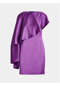 Lauren Ralph Lauren Sukienka koktajlowa 253925915001 Fioletowy Regular Fit. Kolor: fioletowy. Materiał: syntetyk. Styl: wizytowy #4