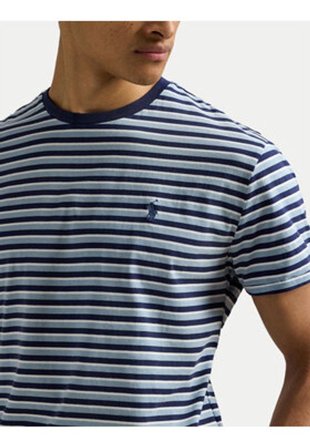 Polo Ralph Lauren T-Shirt 710964720001 Niebieski Classic Fit. Typ kołnierza: polo. Kolor: niebieski. Materiał: bawełna