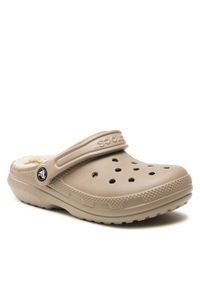 Crocs Klapki Crocs Classic Lined Clog 203591 Beżowy. Kolor: beżowy #1