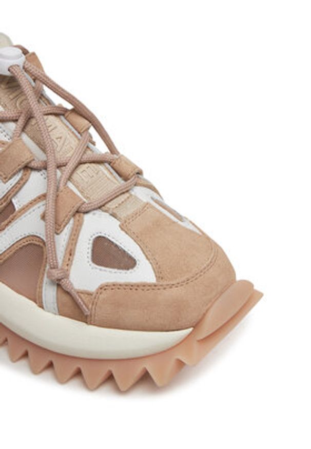Vic Matié Sneakersy 1G3200D D22BQ3TI04 Różowy. Kolor: różowy. Materiał: zamsz, skóra