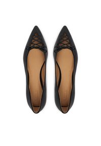 Lauren Ralph Lauren - LAUREN RALPH LAUREN Baleriny 802P06376002 Czarny. Kolor: czarny. Materiał: skóra #4