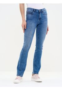 Big-Star - Spodnie jeans damskie Adela Bootcut 308. Kolor: niebieski