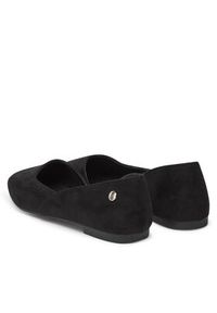 DeeZee Półbuty 9-830-B Czarny. Kolor: czarny. Materiał: materiał #6