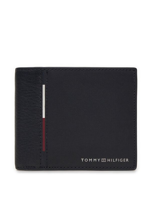 TOMMY HILFIGER - Portfel męski Tommy Hilfiger. Kolor: niebieski