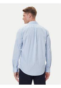 TOMMY HILFIGER - Tommy Hilfiger Koszula MW0MW39438 Błękitny Regular Fit. Kolor: niebieski. Materiał: bawełna