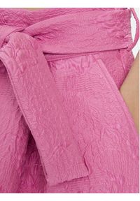 Custommade Spódnica mini Rosabel 999459902 Różowy Regular Fit. Kolor: różowy. Materiał: syntetyk #3