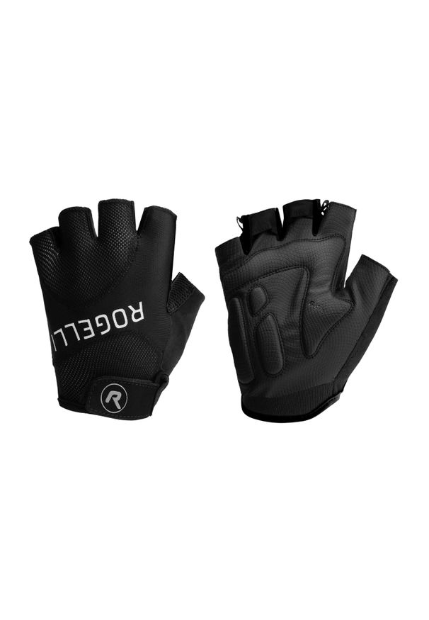 ROGELLI - Rękawiczki rowerowe męskie Rogelli Arios II. Kolor: czarny. Sport: kolarstwo