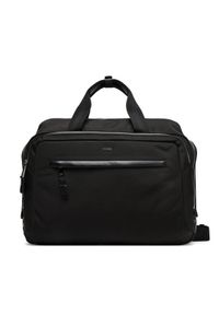 BOSS Torba na laptopa Highway 50548008 Czarny. Kolor: czarny. Materiał: materiał